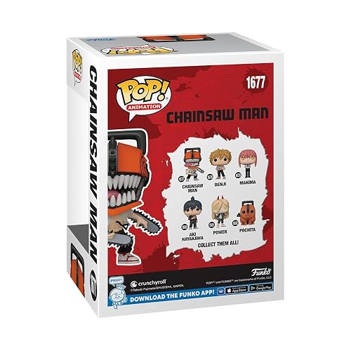 Funko Pop! Animation - CSM - Chainsaw Man - 1/6 Odds For Rare Chase Variant - Bloody - Figura de Vinilo Coleccionable - Idea de Regalo - Mercancia Oficial - Juguetes para Niños y Adultos - Anime Fans