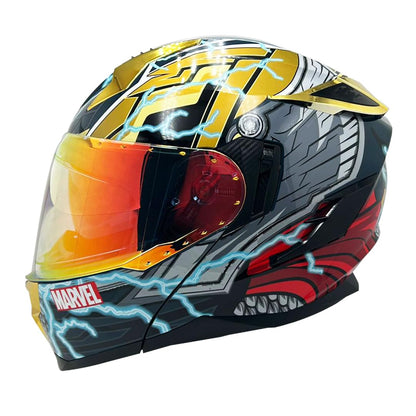 Casco de Motocicleta Edge, Visor Doble Antivaho, Certificado DOT - XL - THOR MATE