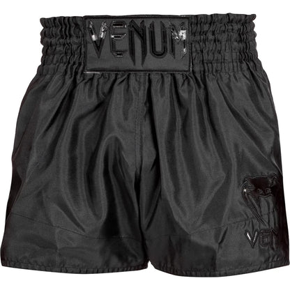 Venum Venum Classic Muay Thai Shorts - Black/Black Venum Classic Muay Thai Shorts - Negro/Negro Unisex Adulto
