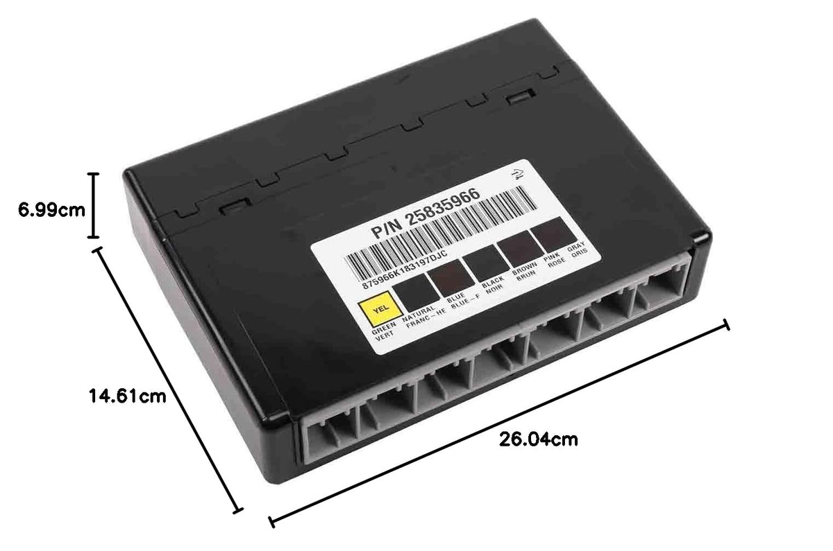 GM Genuine Parts 25835966 Módulo de Control del Cuerpo, Negro