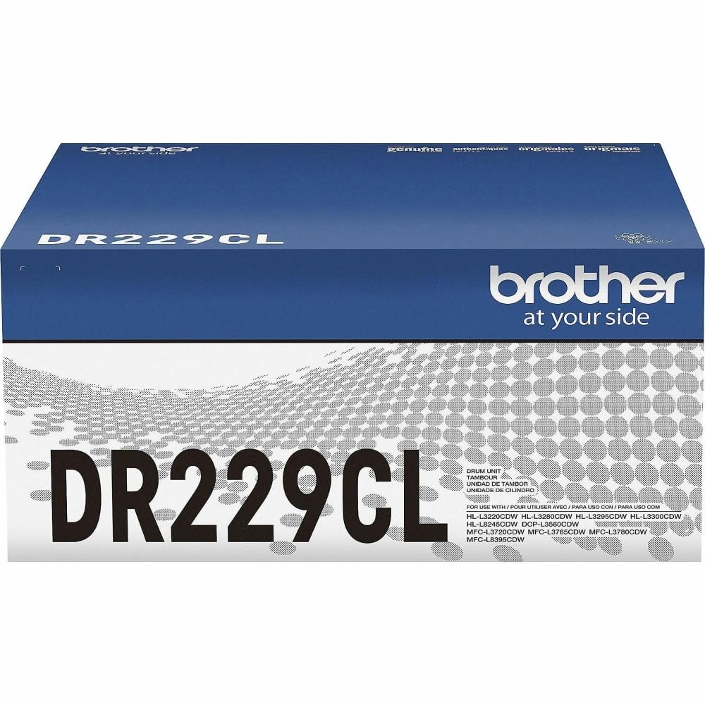 Brother DR229CL Unidad de Tambor | Estándar, rendimiento hasta 30.000 páginas