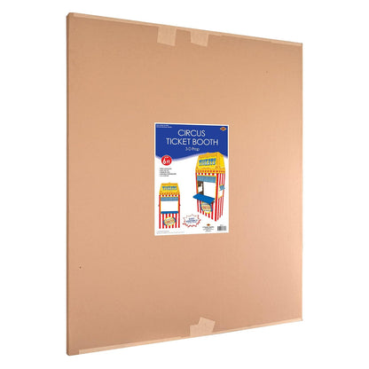 Beistle - Accesorio para fotomatón de Circo 3D, Billete de cartón, decoración de Fiesta temática de Carnaval, Suministros Divertidos para Fiestas, 6 pies 1 Pulgada x 35.2 Pulgadas
