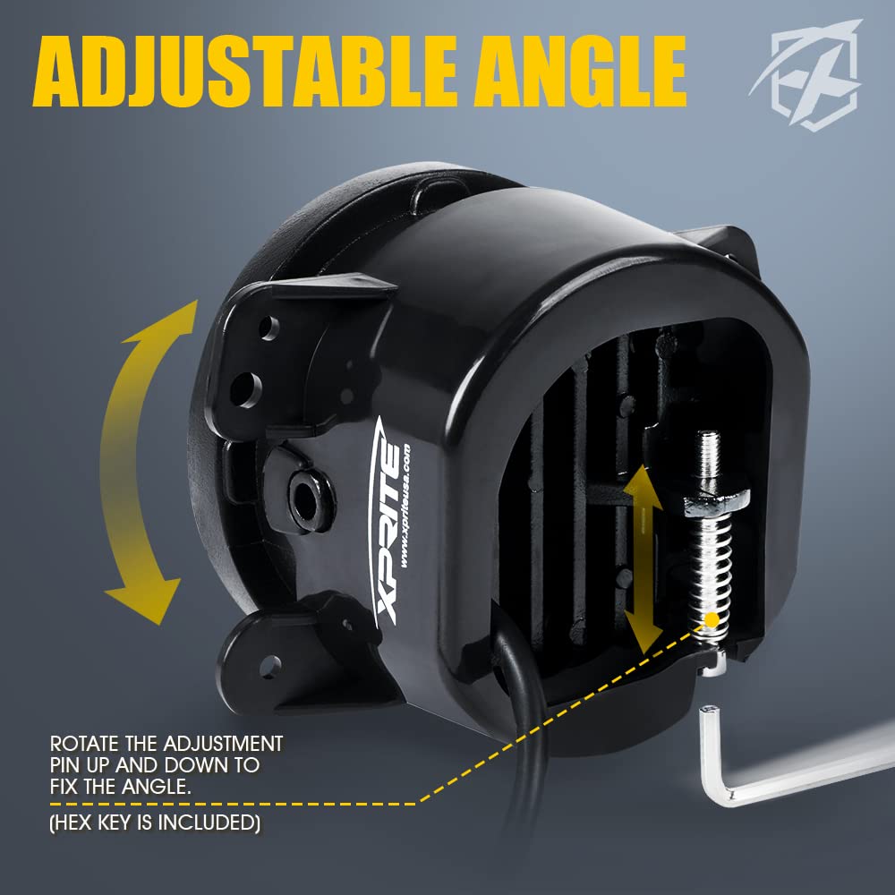 fl-r4in-60 W-1variation, Fog Light - Amber