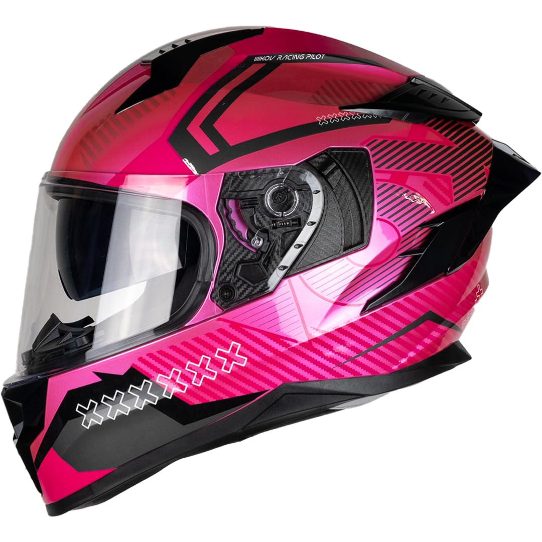 KOV Casco Ares KNOX Rosa/Negro S