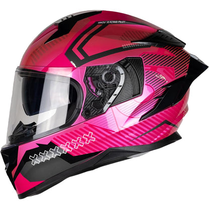 KOV Casco Ares KNOX Rosa/Negro S