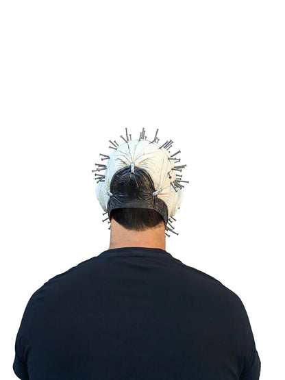 Ghoulish Productions Men's Monster Horror Hellraiser III Pinhead Mask Halloween Costume Accessory