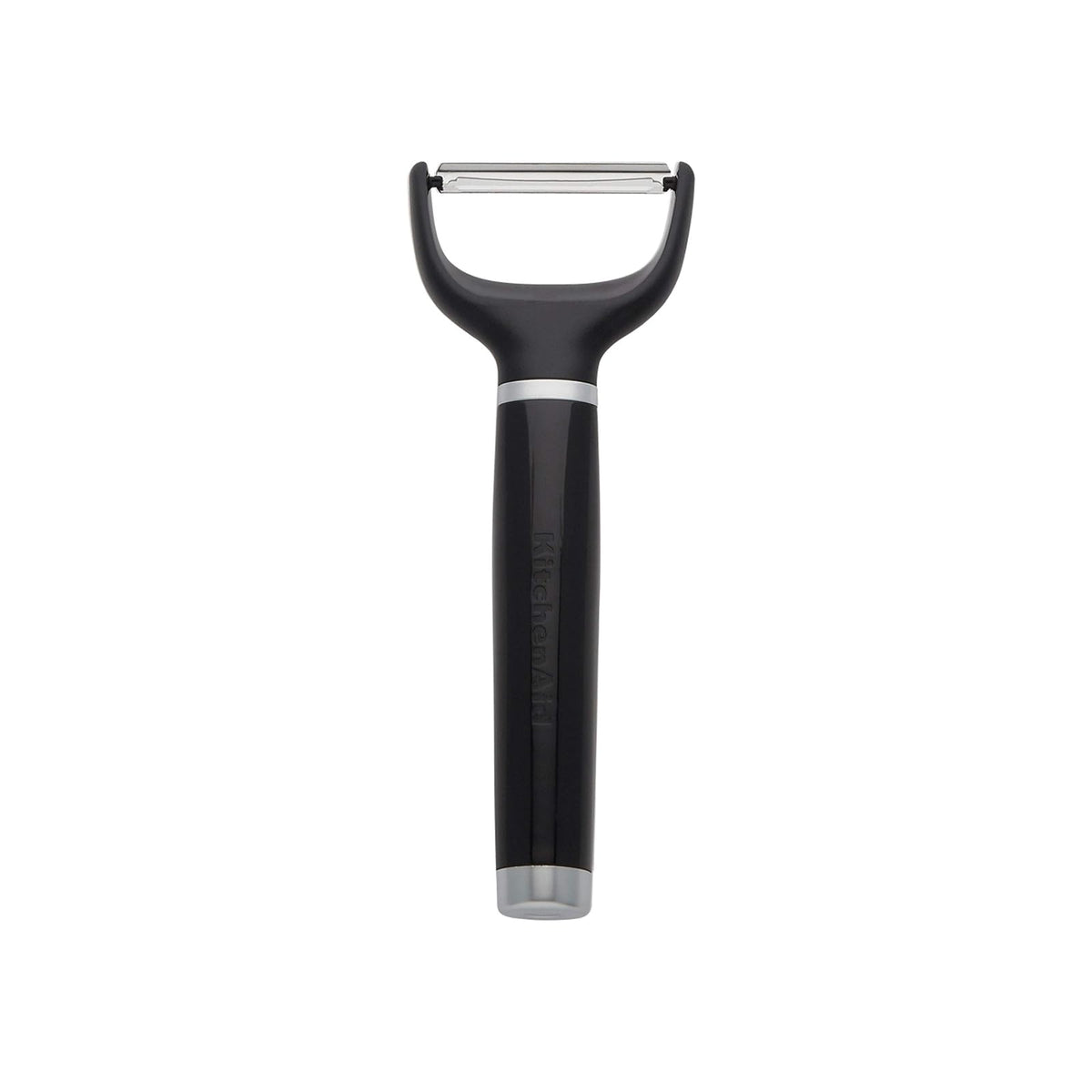 KitchenAid Pelador en Y con mango ergonómico y hoja de un solo filo, apto para lavaplatos con cubierta protectora