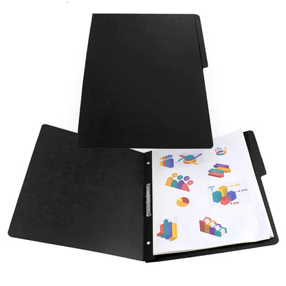 Wilson Jones Carpeta con Broche Accopress Tamaño Carta, 300 Hojas, Negro