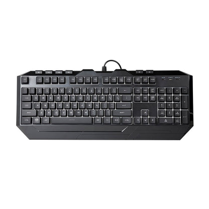 Cooler Master Devastator 3 - Combo de teclado y mouse para juegos, retroiluminación LED de 7 modos de color, teclas multimedia, configuración de 4 DPI