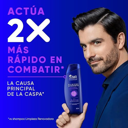 Head & Shoulders Shampoo Clinical Control Oleosidad 400 ml
