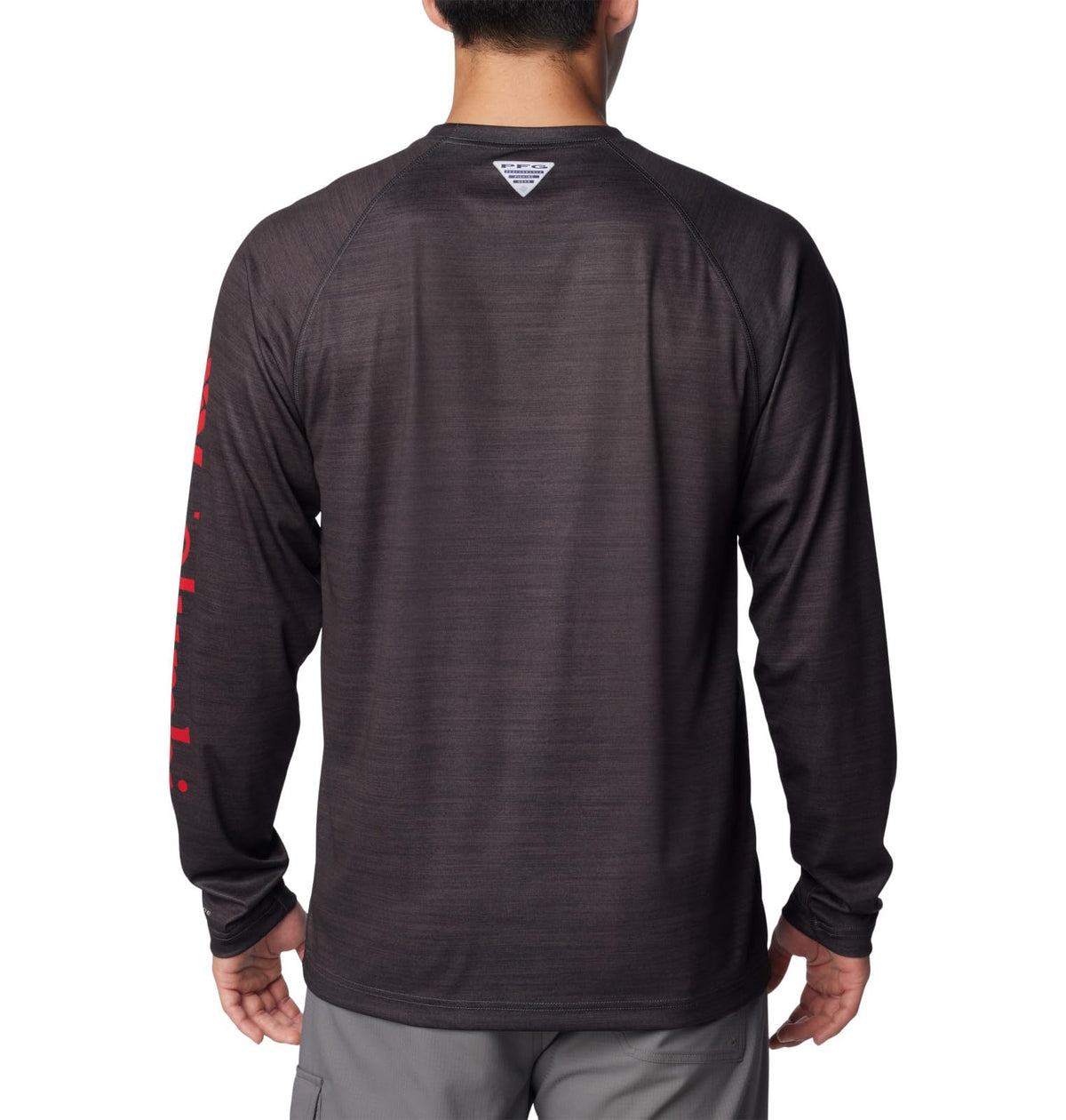 Columbia Camisa de Manga Larga Collegiate Terminal Tackle Heather Camisa de Senderismo para Hombre