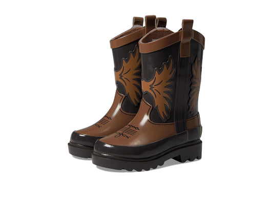 Western Chief Botas de lluvia de goma impermeables para niños