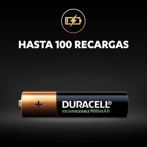 Duracell Pila Recargable AAA - Pack x6 900mAh