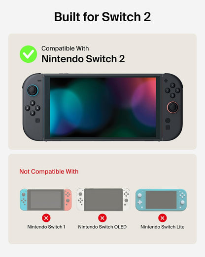 Belkin - Funda de Transporte para Nintendo Switch 2, Bolsa de Viaje con Soporte AirTag y Bolsillo de Almacenamiento para Tarjetas de Juego, portátil, Ligera, Funda Protectora con Carcasa Dura
