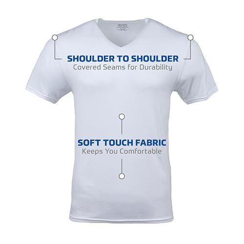 Gildan Camiseta interior cuello-V para Hombres