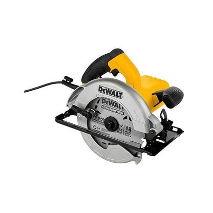 DEWALT Sierra Circular 1500W 190mm, Corte Preciso en Madera y Materiales de Construcción, DWE5615-B3