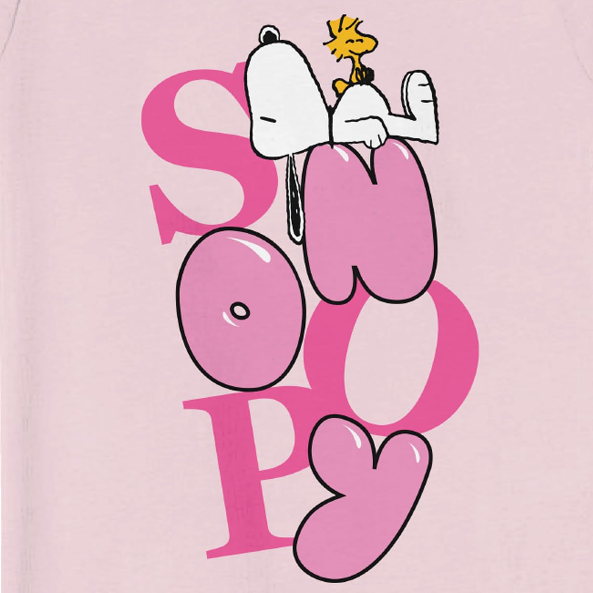 Peanuts Snoopy Balloons Playera Casual para Niñas Fit Regular