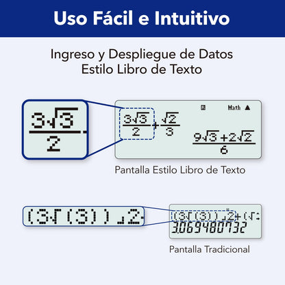 Casio Calculadora Científica, fx-82LA Plus-BK-2, 252 Funciones, Nivel Primaria y Secundaria, Color Negro