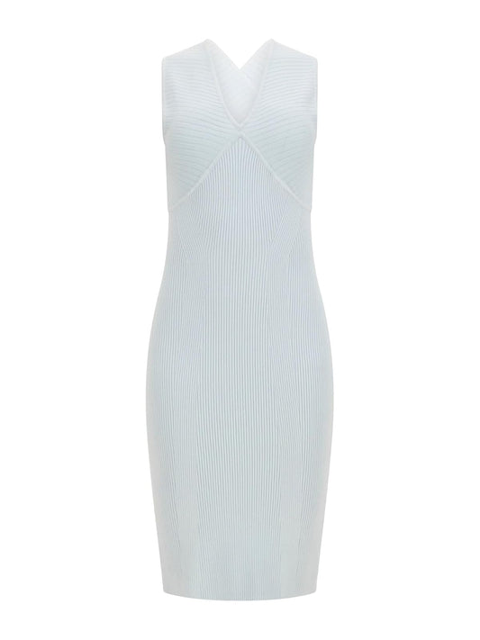 Guess SL Rib CARISTA Midi SWTR Dress Vestido Mujer