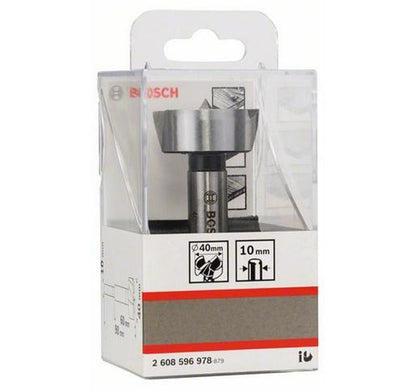 Bosch Broca para Madera Fresadora Forstner, Plata, 40 mm