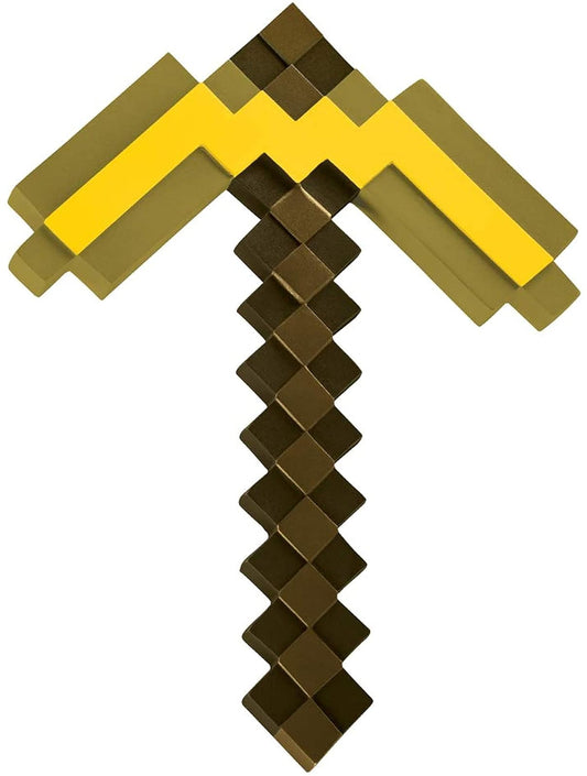 Disguise Minecraft - Accesorio para Disfraz de Pico Dorado