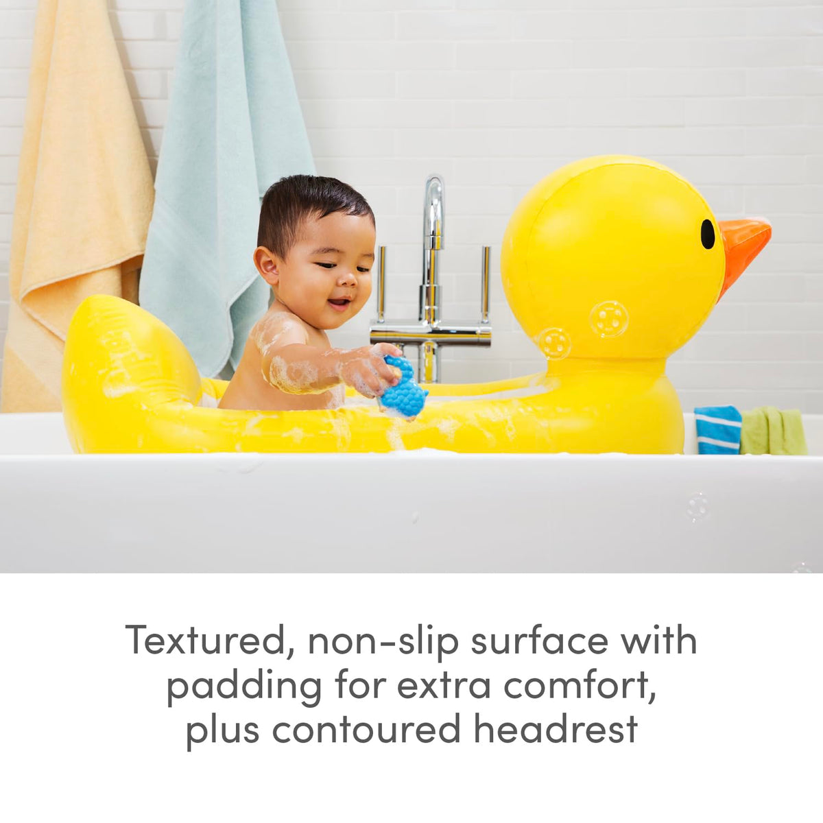 Munchkin - Bañera inflable para patos White Hot