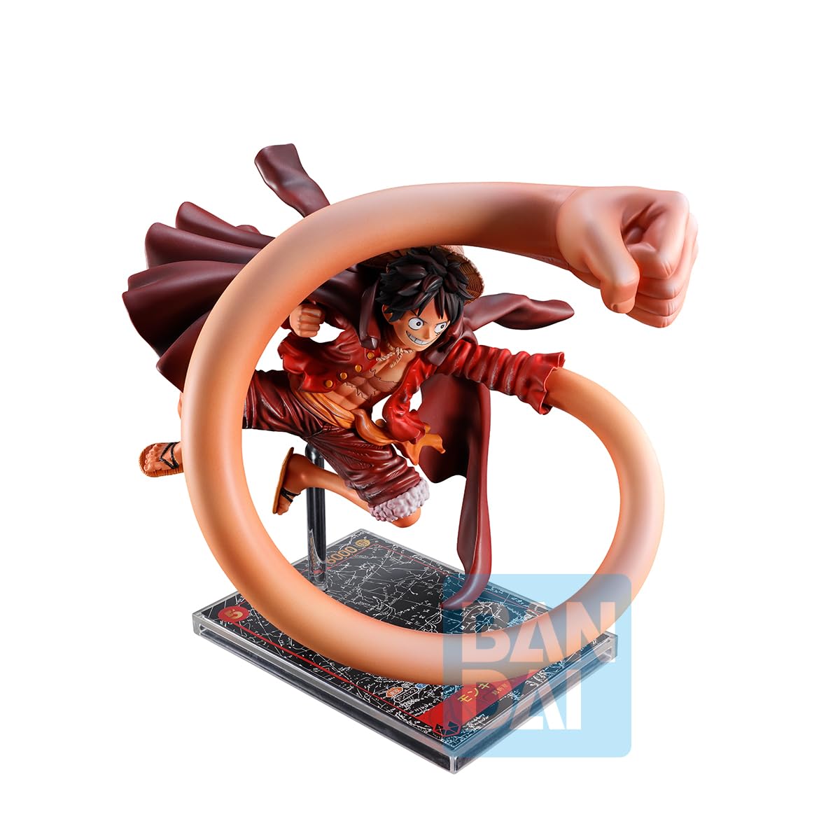 Ichibansho - One Piece - Monkey D. Luffy - Figura de Acción Dinámica - 7.9 Pulgadas - Figura de Colección Anime