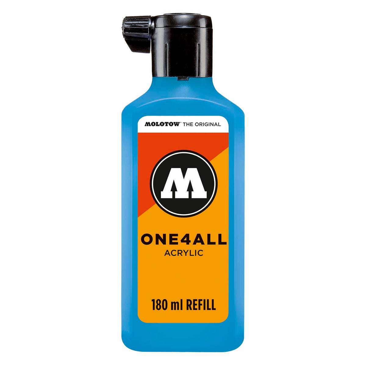 Molotow ONE4ALL Marcador Acrílico Recargable - 180 ml - Azul (Shock Blue)