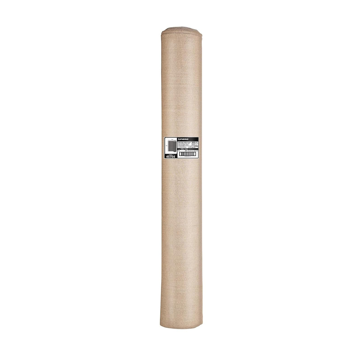 Fiero TORA-154B, Rollo de Malla Sombra 80%, Raschel Beige, 15m x 4m