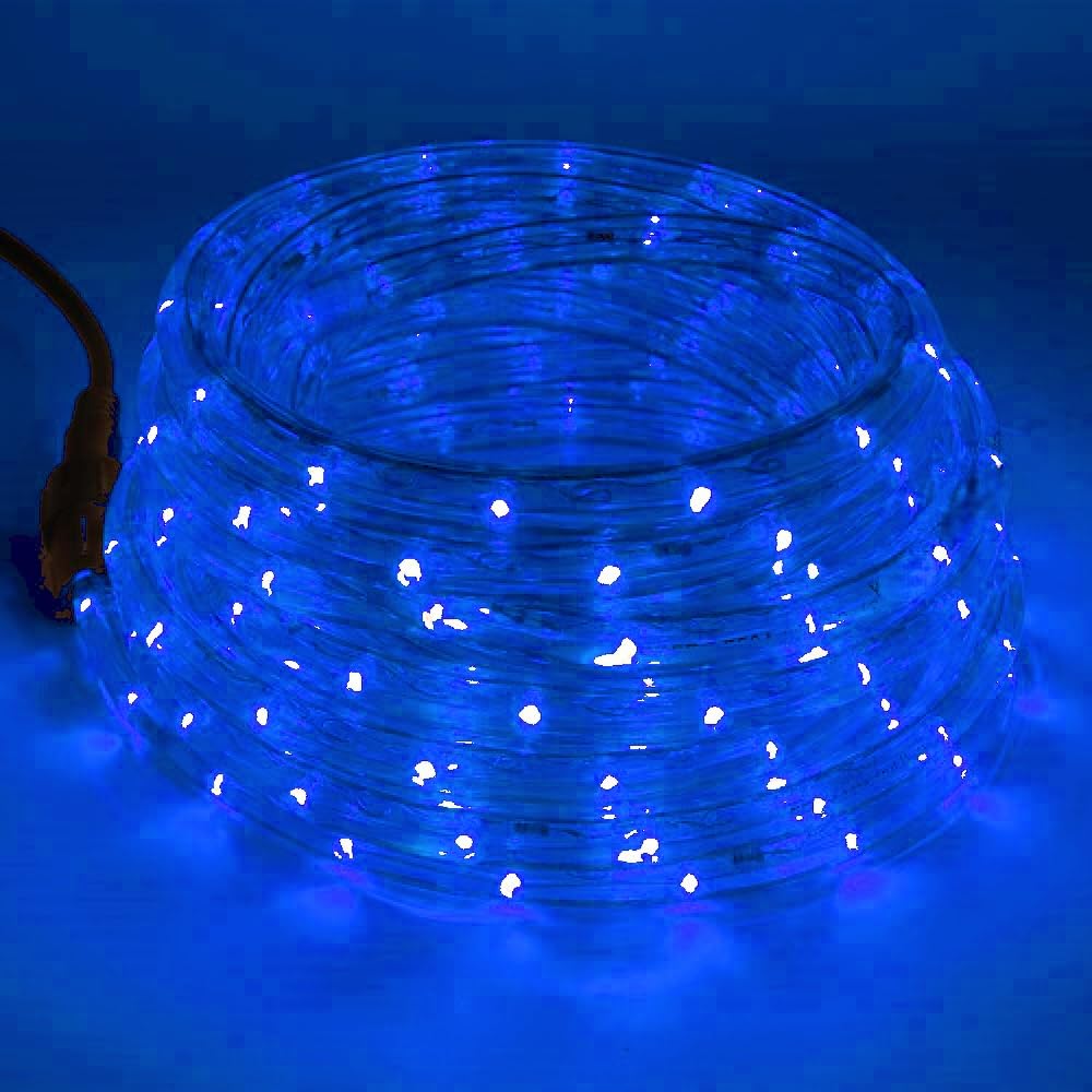 DOSYU Manguera de Luces LED Navideñas 20 m, 400 LED, 8 Modos, Impermeable - 20M 400LED - Azul