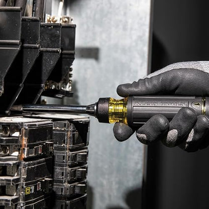 KLEIN TOOLS 32305 | Desarmador Multipuntas | 15 En 1 | Con Matraca