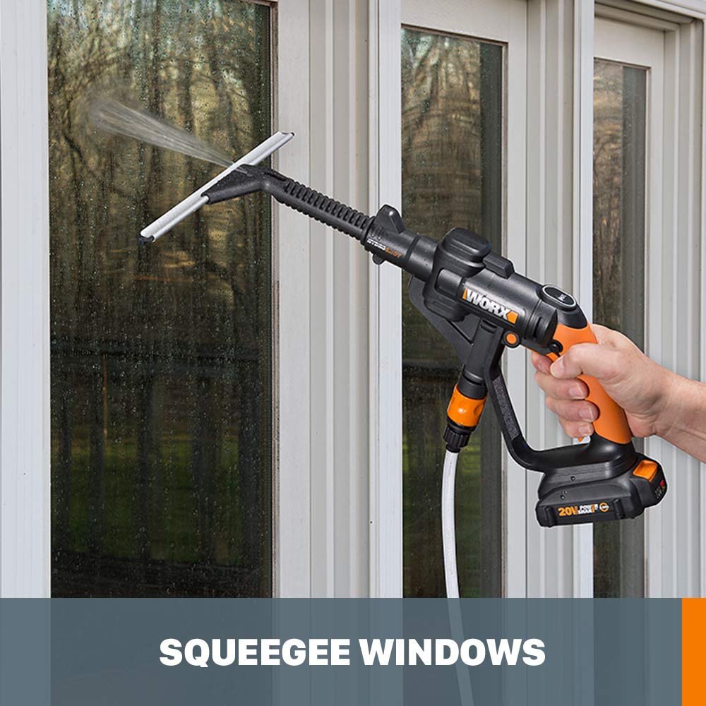 WORX Hydroshot Deluxe Kit de accesorios de limpieza - WA4072