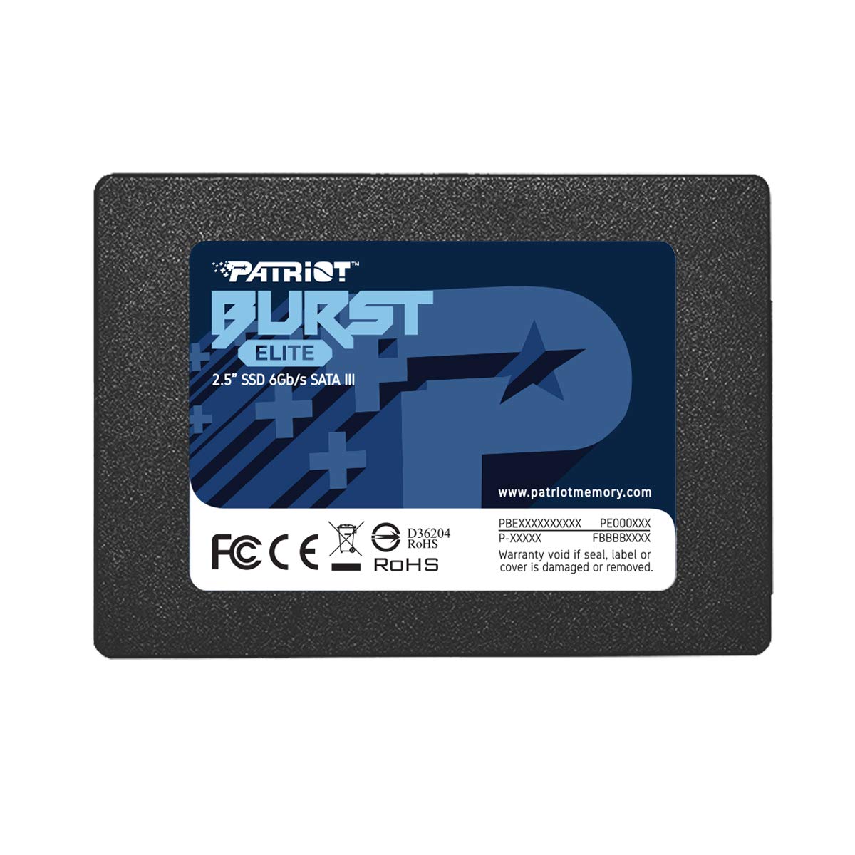 Unidad de Estado Sólido Patriot Burst Elite SATA 3 480 GB SSD 2.5"