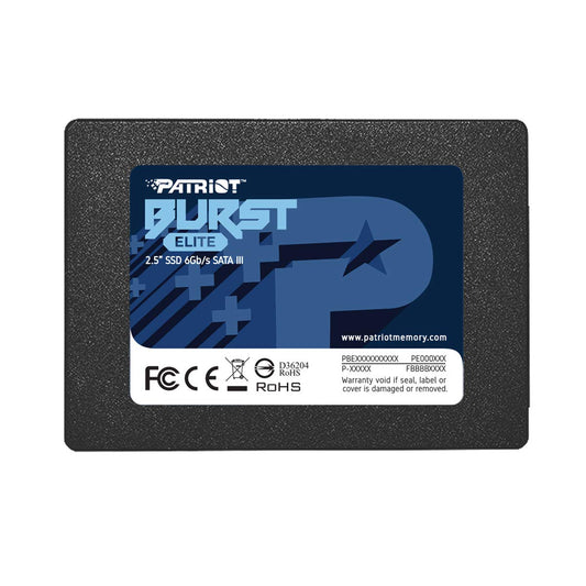Unidad de Estado Sólido Patriot Burst Elite SATA 3 480 GB SSD 2.5"