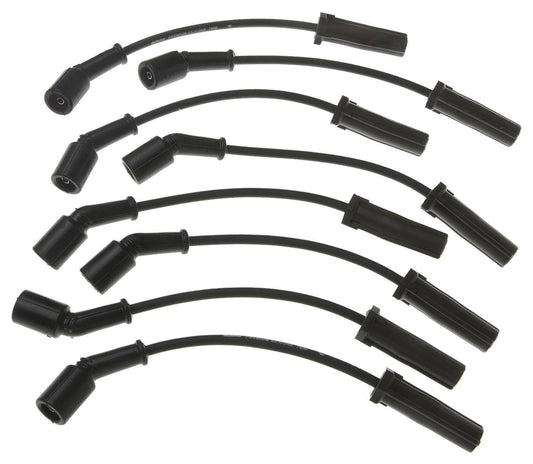 ACDelco Professional Juego de Cables para Bujías 9748HH, Negro, Paquete de 8
