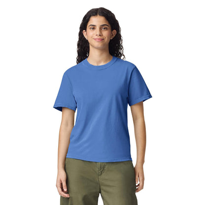 Comfort Colors Short Sleeve tee, Style G1717 CamisetaHombre - XL - Flo Blue (1 paquete)