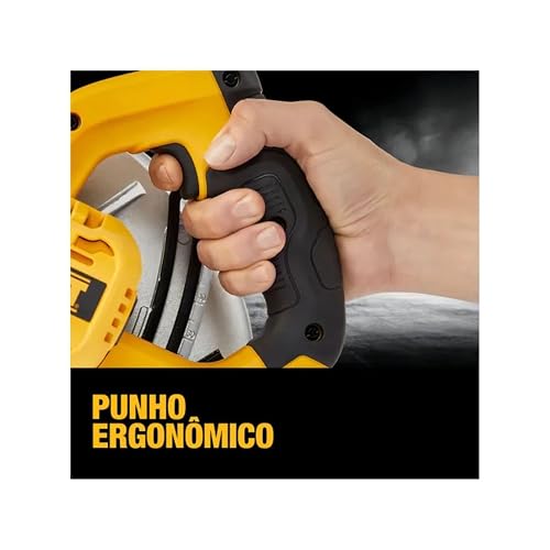 DEWALT Sierra Circular 1500W 190mm, Corte Preciso en Madera y Materiales de Construcción, DWE5615-B3