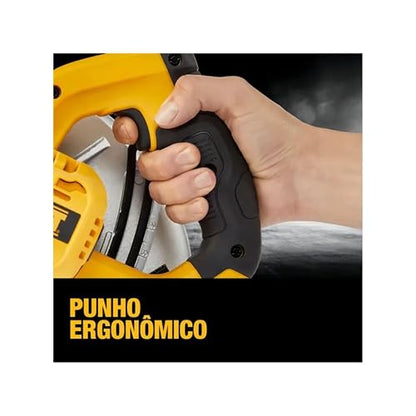 DEWALT Sierra Circular 1500W 190mm, Corte Preciso en Madera y Materiales de Construcción, DWE5615-B3