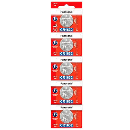 Panasonic Pila Tipo Moneda Modelo Cr-1632pm/5be, Rojo
