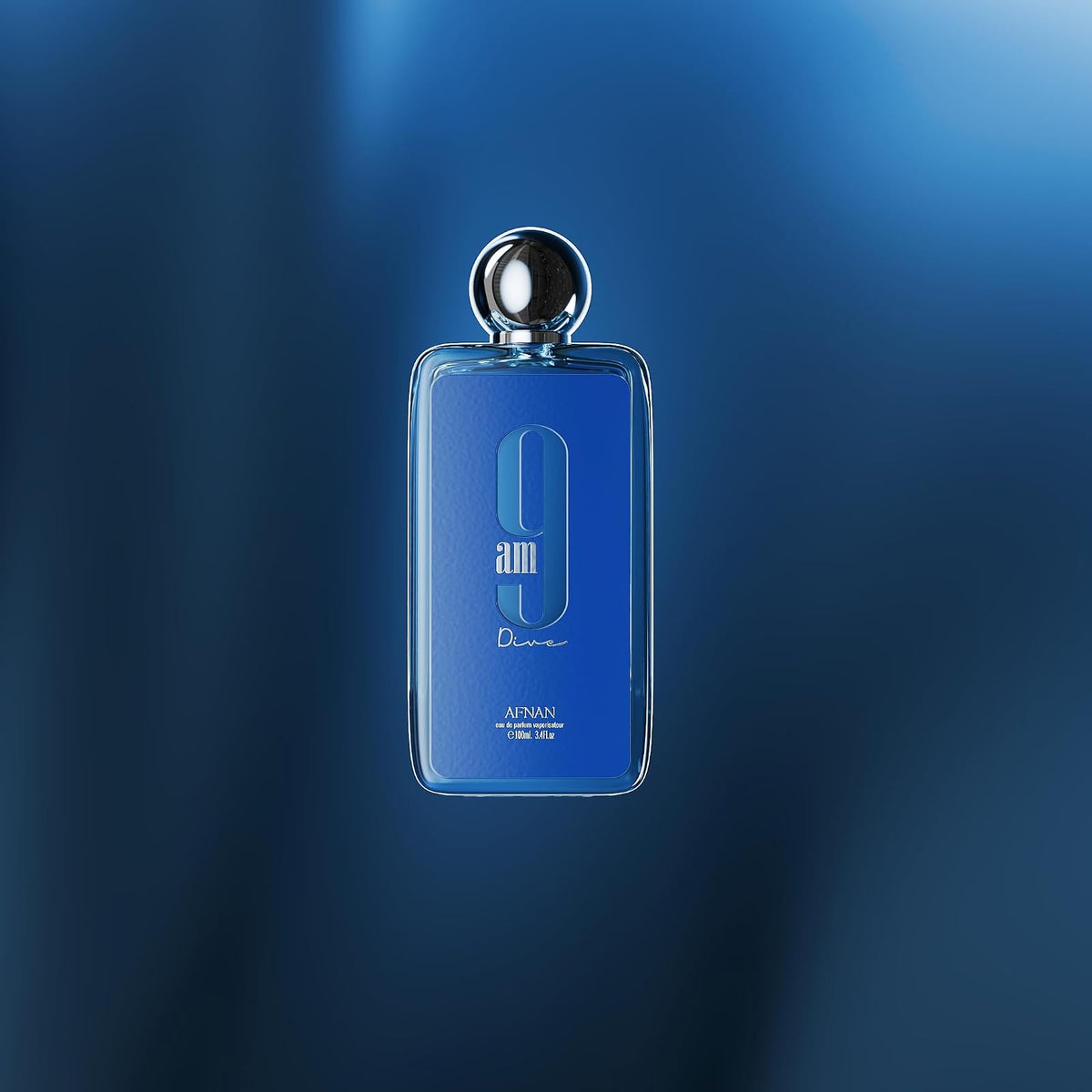 Afnan Agua de Perfume EDP 9AM Dive para Hombres, 100 ml (Paquete de 1)