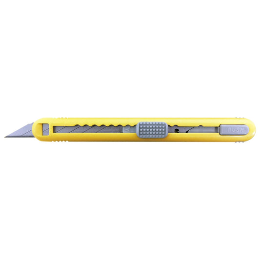 NT Cutter - Cuchillo de cartucho con agarre de plástico ABS (A-551P), 30 grados, Amarillo
