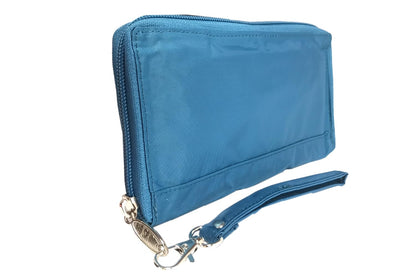 Big Skinny Women's Panther Clutch Slim Wallet, Holds Up to 40 Cards