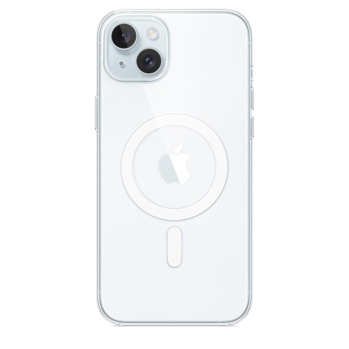 Apple Funda de Silicón con MagSafe para iPhone 15 Plus - Transparente