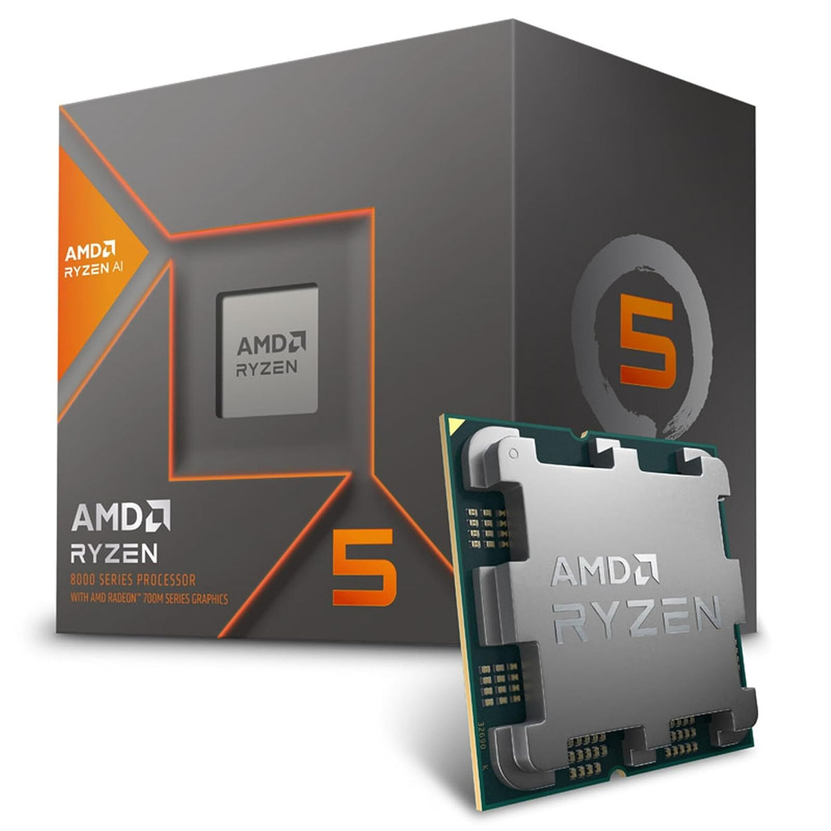 AMD PROCESADOR RYZEN 5 8600G 6CORE, 16MB, 4.3GHz, AM5