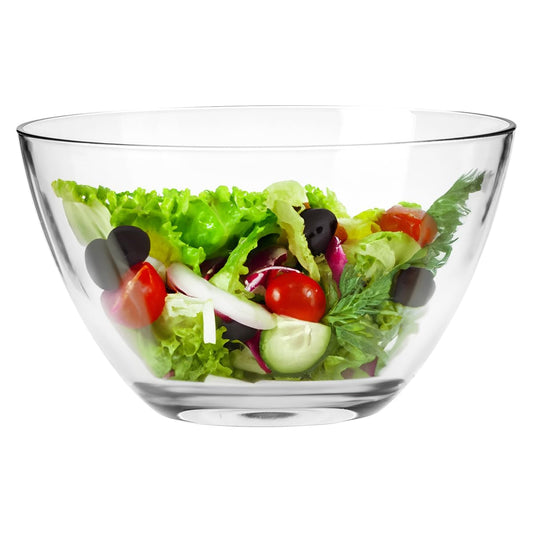 Borgonovo Palladio Ensaladera de Vidrio, 2.6 l