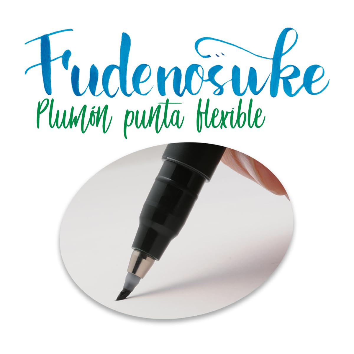 Set de 10 Marcadores de Colores Fudenosuke Tombow Punta Dura