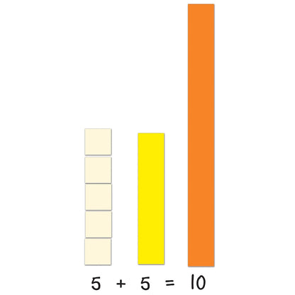 Learning Resources Magnetic Cuisenaire Rods Varillas Magnéticas