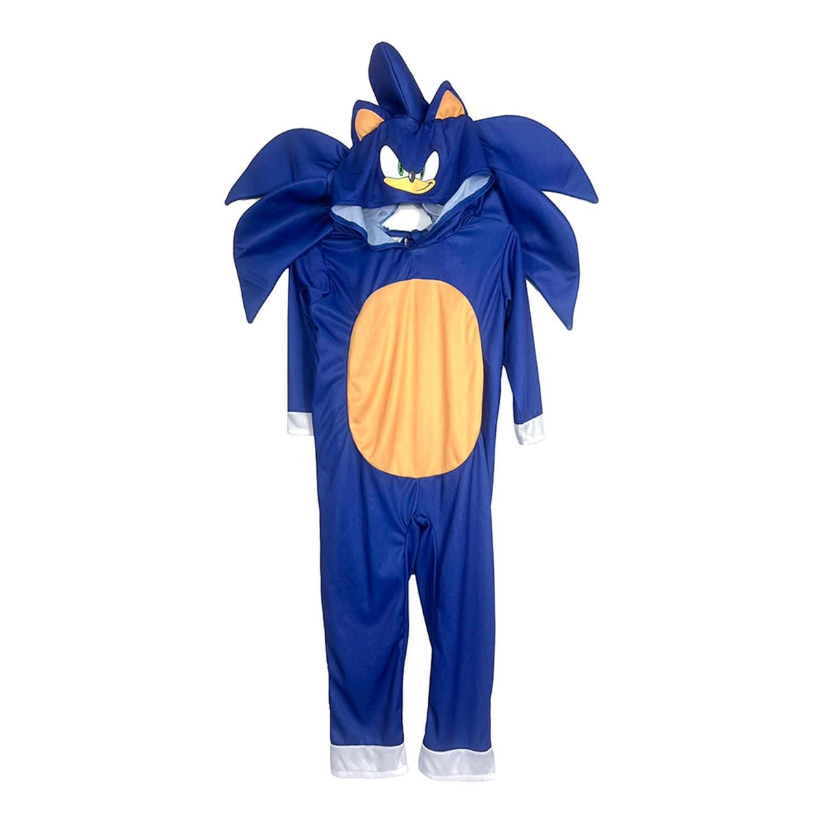 Disfraz infantil de Sonic tipo Overol, Sega. Fantasy Ruz. Talla 8 años