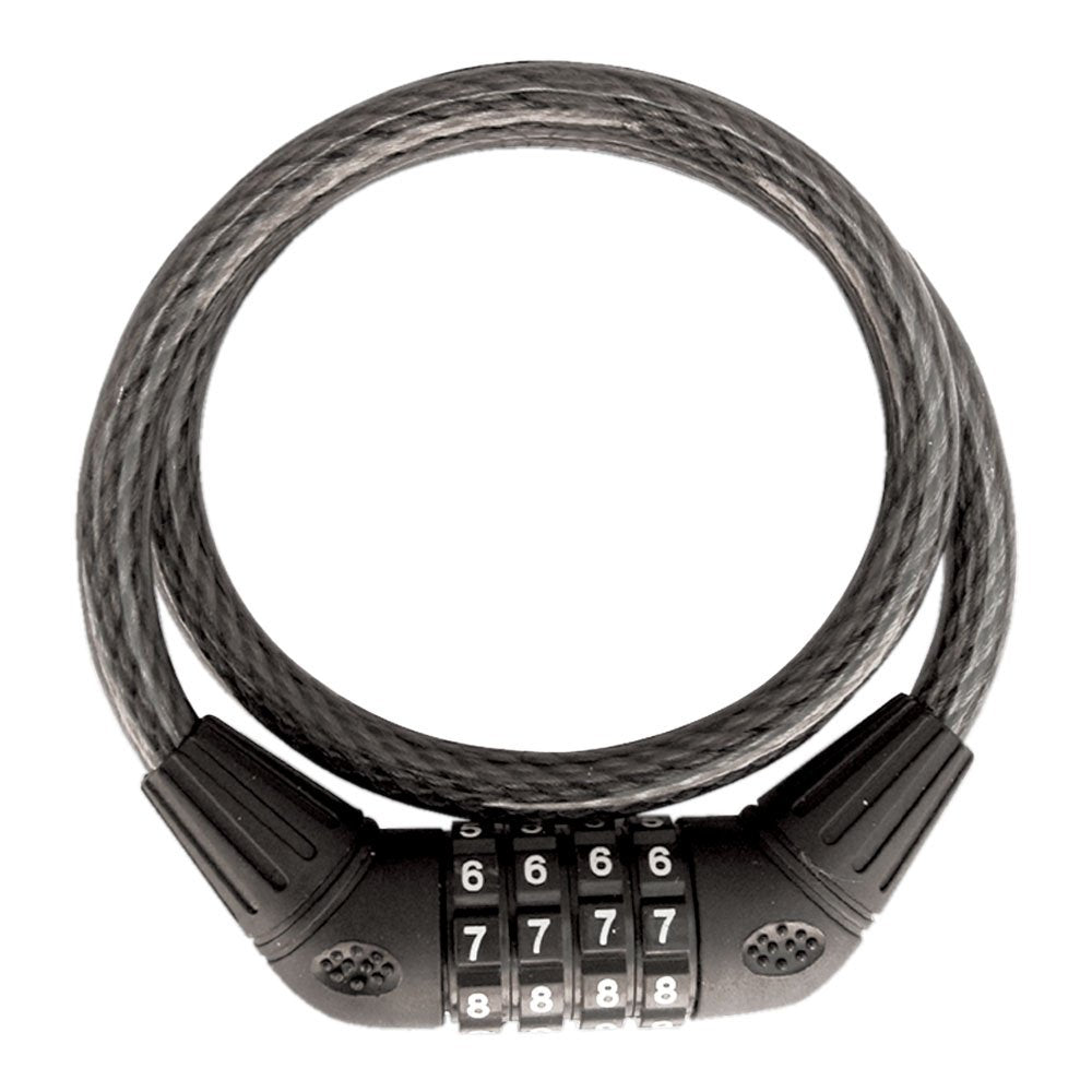 Cable candado de combinación 4 dígitos