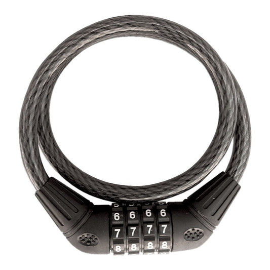 Cable candado de combinación 4 dígitos